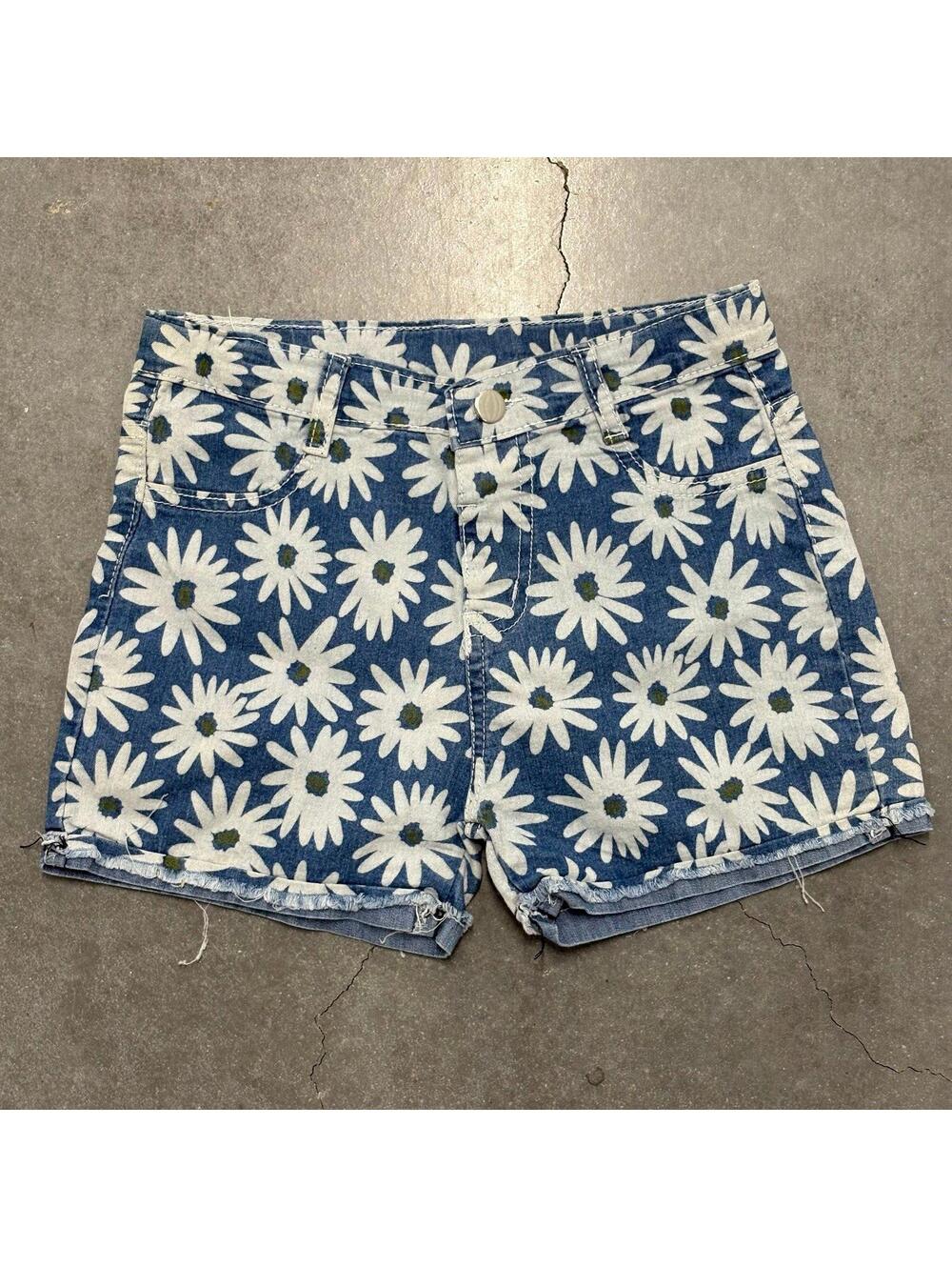 Crush Girls Floral Print Shorts